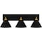 Quoizel Mastro Bath 3 Lights Matte Black MTO8627MBK - alternate 5